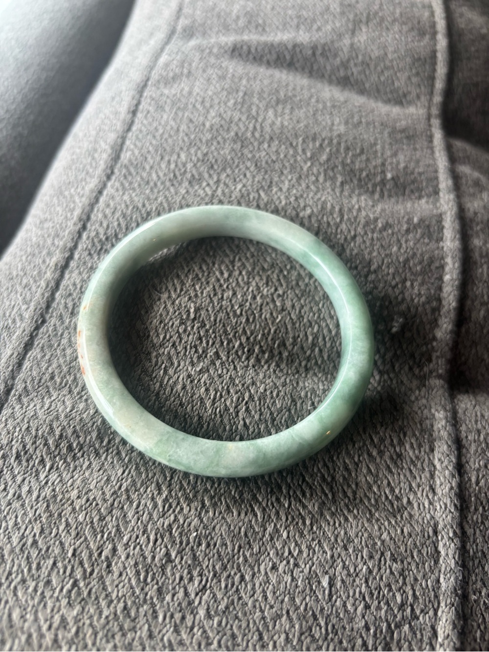 Green Jade Bangle Bracelet